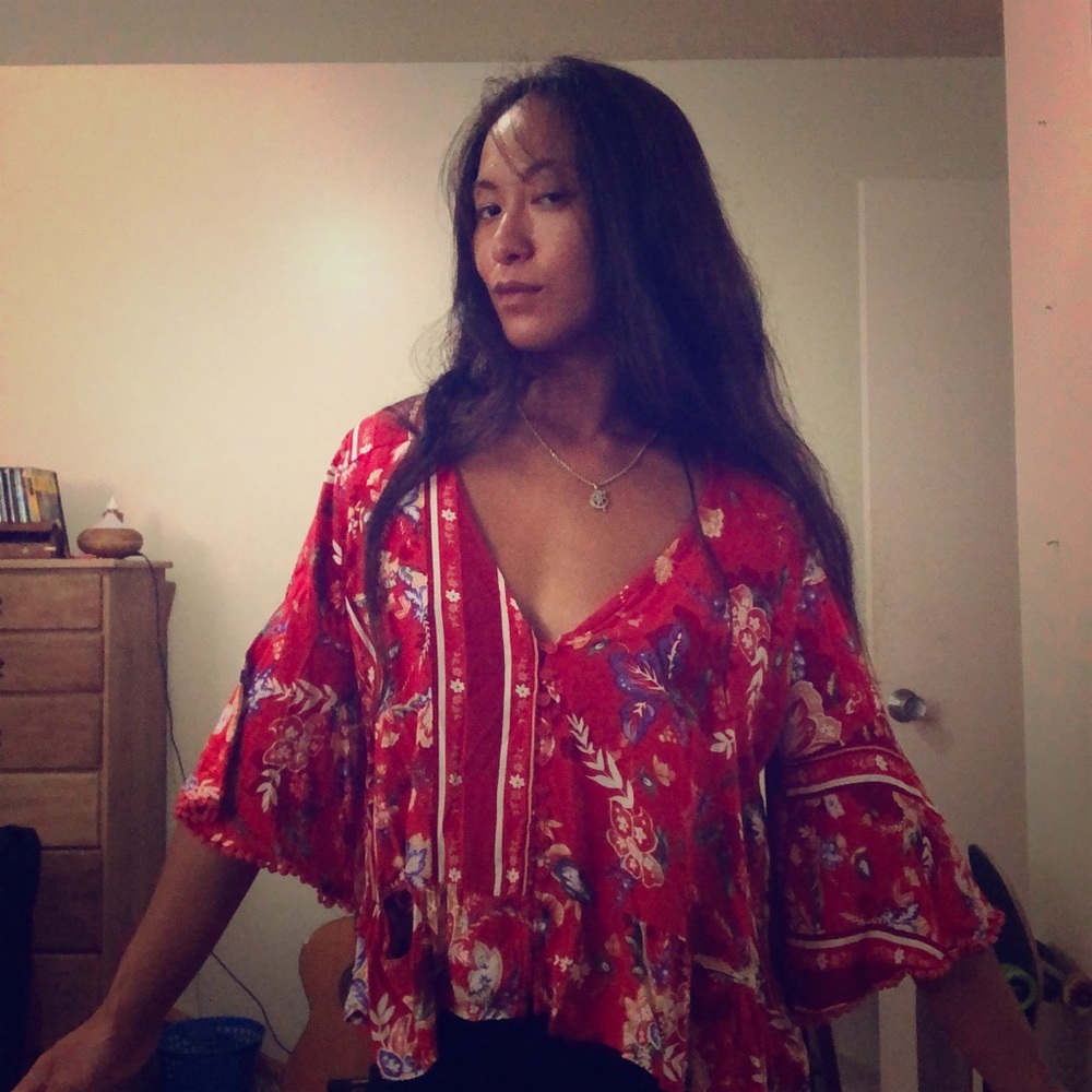 JAASE floral blouse